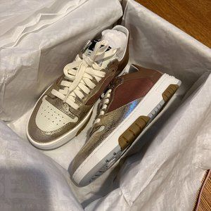 NEW Sam Edelman JoJo Sneaker - Rose Multi Velvet